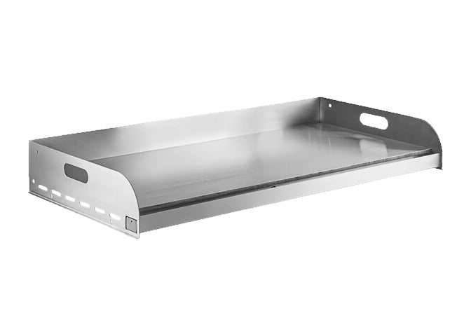 Omcan 47845 48-Inch Stainless Steel Griddle Plate Top for Outdoor BBQ Grill 47841