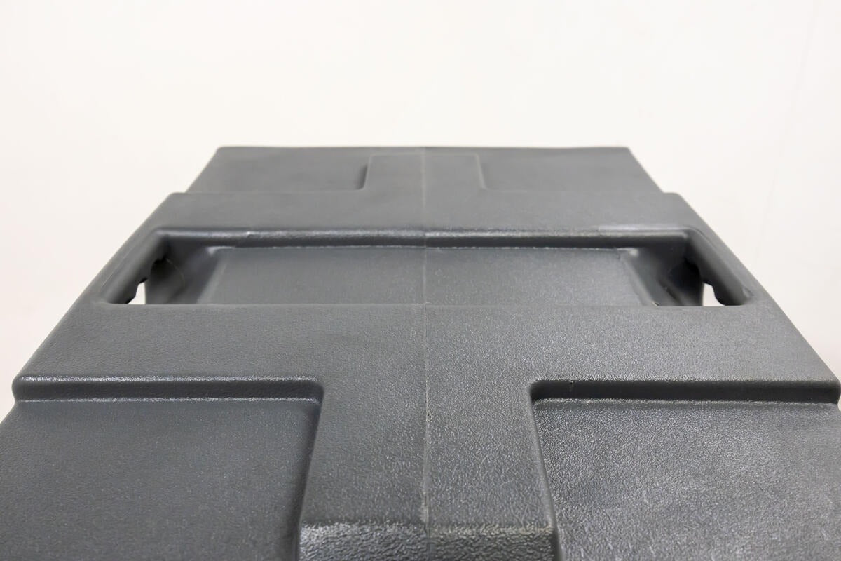 Omcan 80184 6 Pan Front Loading Insulated Food Pan Carrier, Vent Cover, Air-Tight Gaskets, Stackable