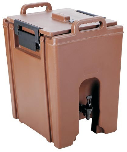Omcan 80903 11.8 Gal Insulated Beverage Dispenser, Double Wall Polyethylene, Recessed Spigot, Stackable