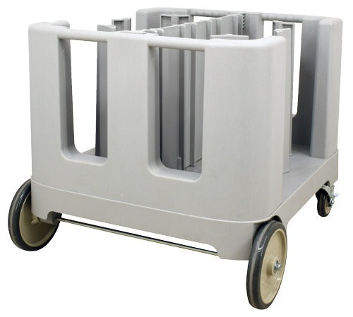 Omcan 80922 Adjustable Dish Caddy, 240-405 Plate Capacity, Vinyl Cover Included