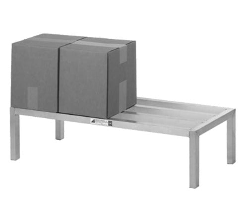 Alexander Industries HDN-2048 20 In. x 48 In. Heavy Duty Dunnage Rack, 2,000 lb Capacity, All Welded Aluminum, Stationary