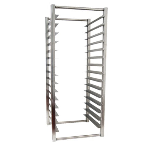 Turbo Air TSP-2250-V 21 In. Reach-In Pan Rack, 15 Full-Size Sheet Pan Capacity, 304 Stainless Steel, Knocked Down