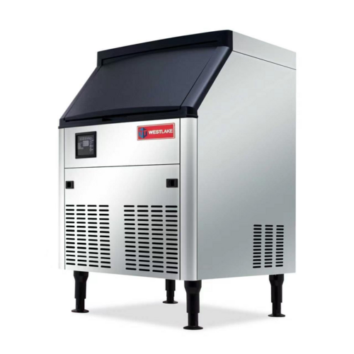 Westlake SK-169S 160 lb. Undercounter Ice Machine, Full Cube, Air Cooled, 80 lb. Built-In Bin