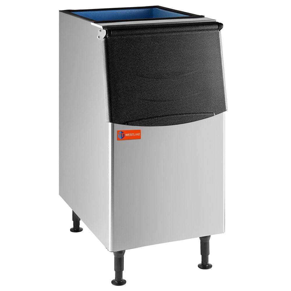 Westlake B-275 308 lb. Ice Storage Bin, 22 In. Wide, Stainless Steel