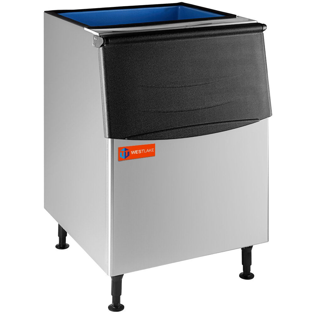 Westlake B-375 440 lb. Ice Storage Bin, 30 In. Wide, Stainless Steel