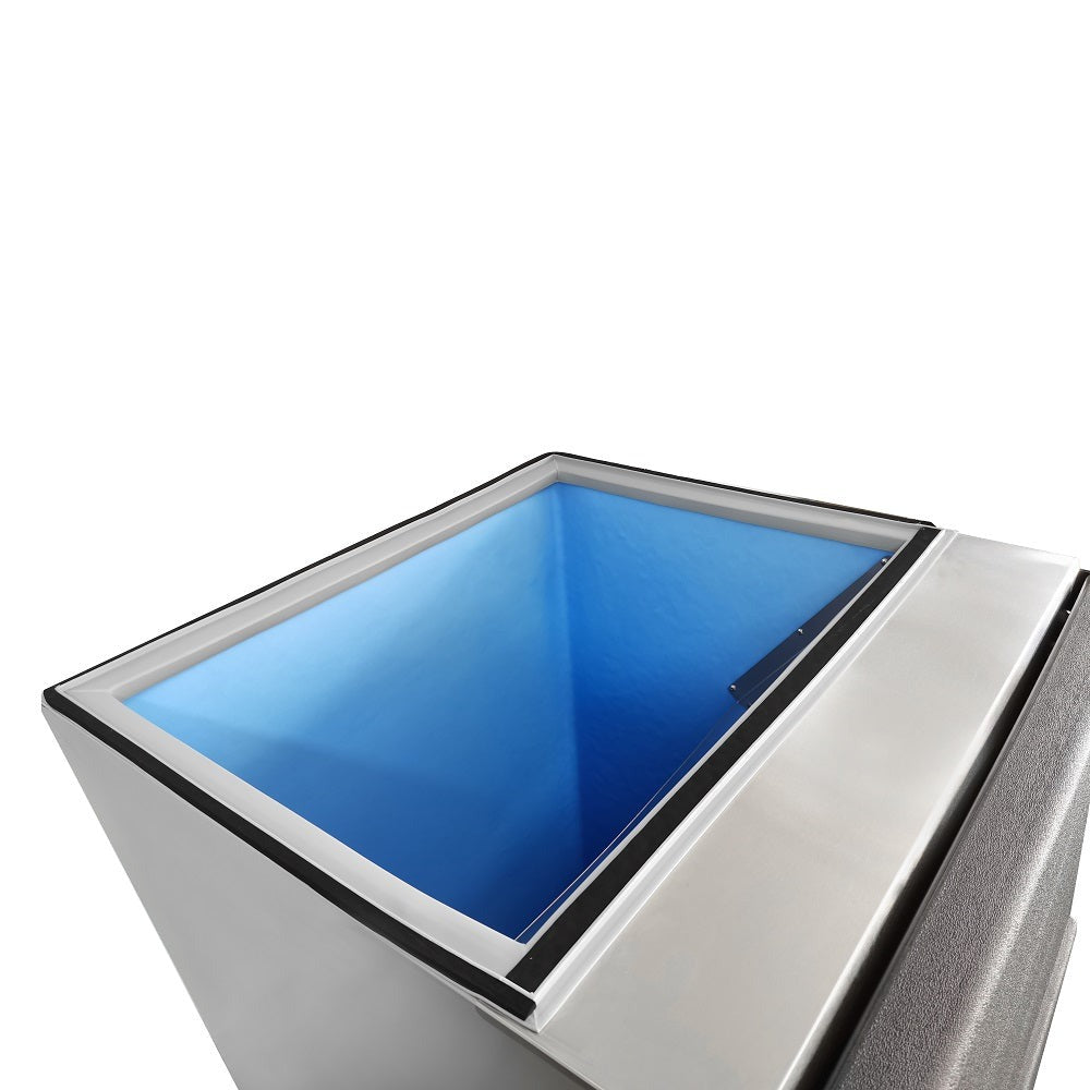 Westlake B-375 440 lb. Ice Storage Bin, 30 In. Wide, Stainless Steel