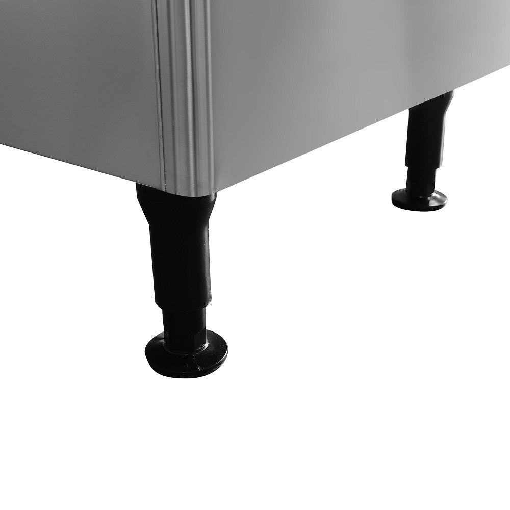 Westlake B-375 440 lb. Ice Storage Bin, 30 In. Wide, Stainless Steel