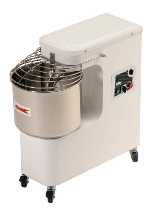 Moretti Forni IM38/2 84 lb Dough Capacity Spiral Dough Mixer, Two-Speed, Fixed Head, Chain Drive