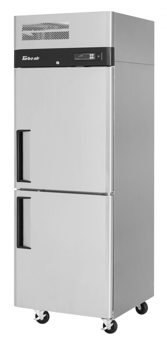 Turbo Air M3F24-2-N 2 Solid Half-Door Top Mount Freezer, 21.5 Cu. Ft.