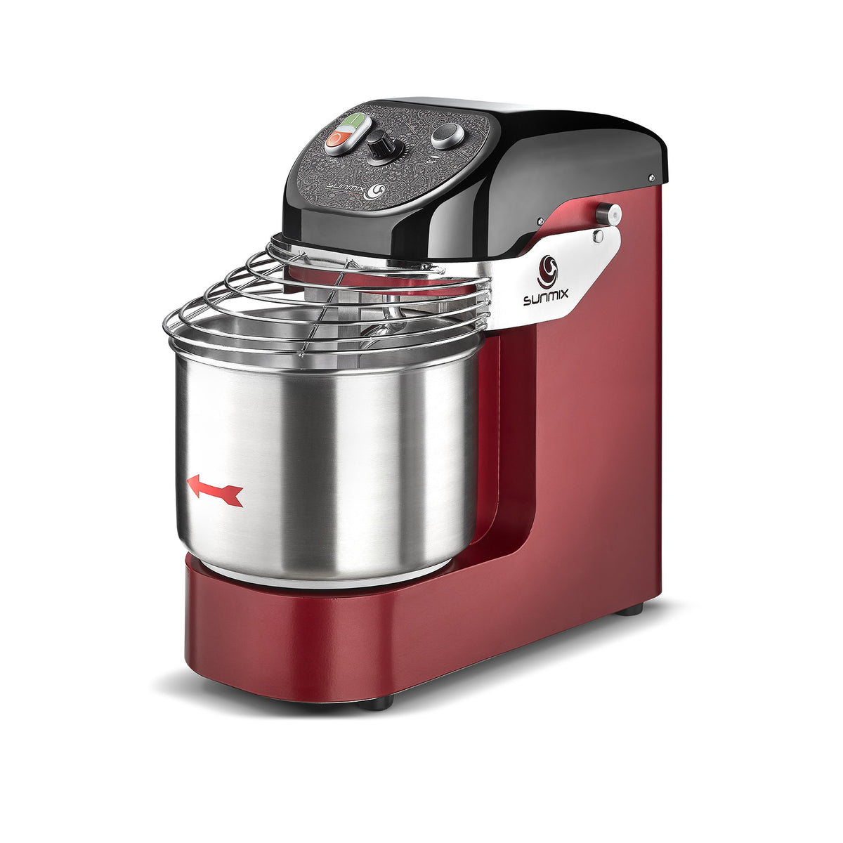 Sunmix EASY10 13 Qt Spiral Dough Mixer, 22 lb Dough Capacity, Fixed Bowl, Variable Speed With Reverse, 110V