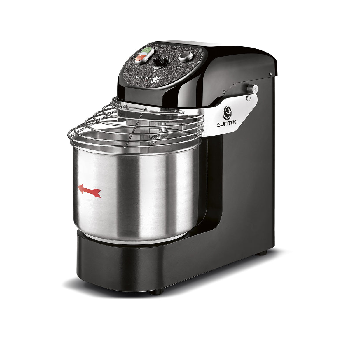 Sunmix EASY10 13 Qt Spiral Dough Mixer, 22 lb Dough Capacity, Fixed Bowl, Variable Speed With Reverse, 110V