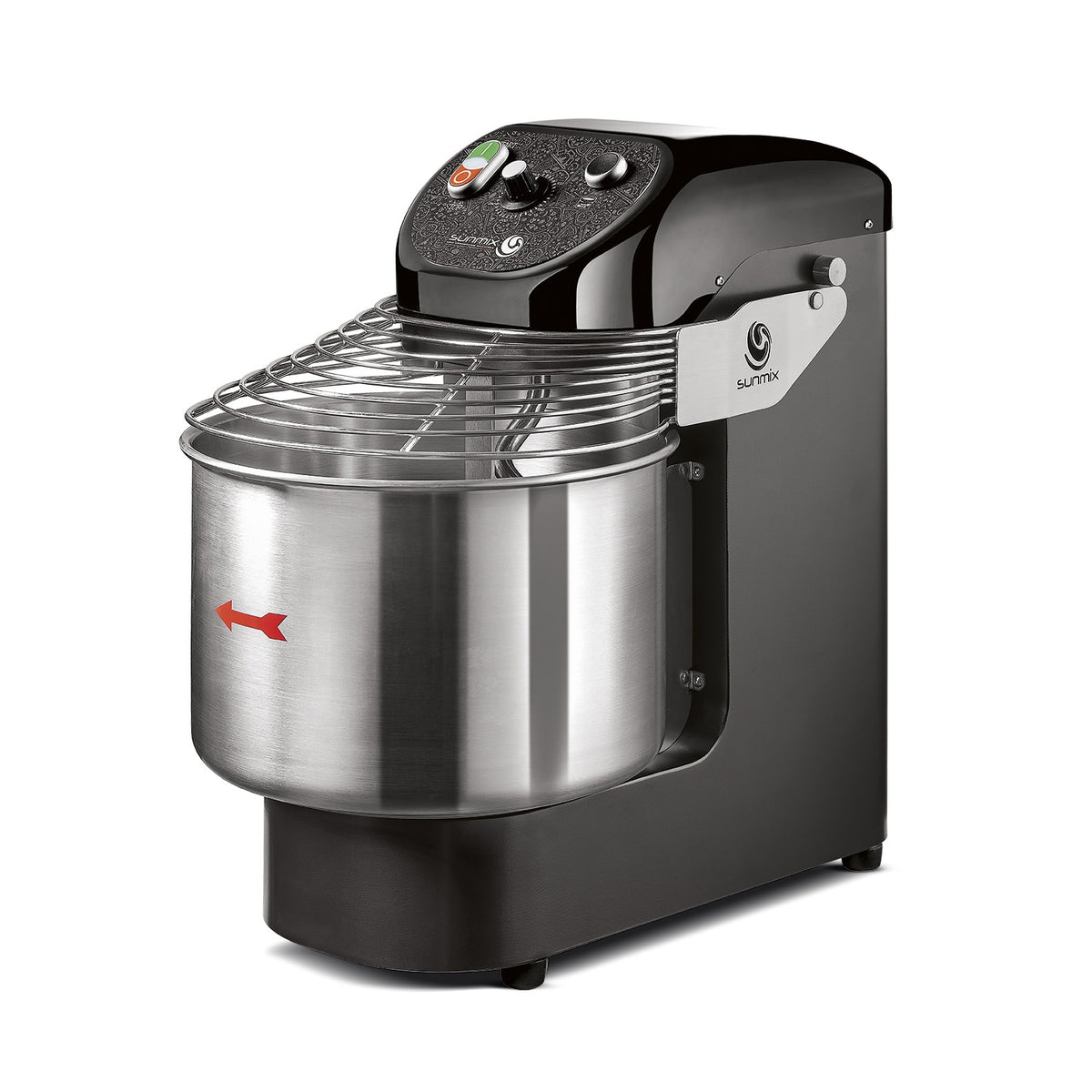 Sunmix EASY15 19 Qt Spiral Dough Mixer, 33 lb Dough Capacity, Fixed Bowl, Variable Speed With Reverse, 110V