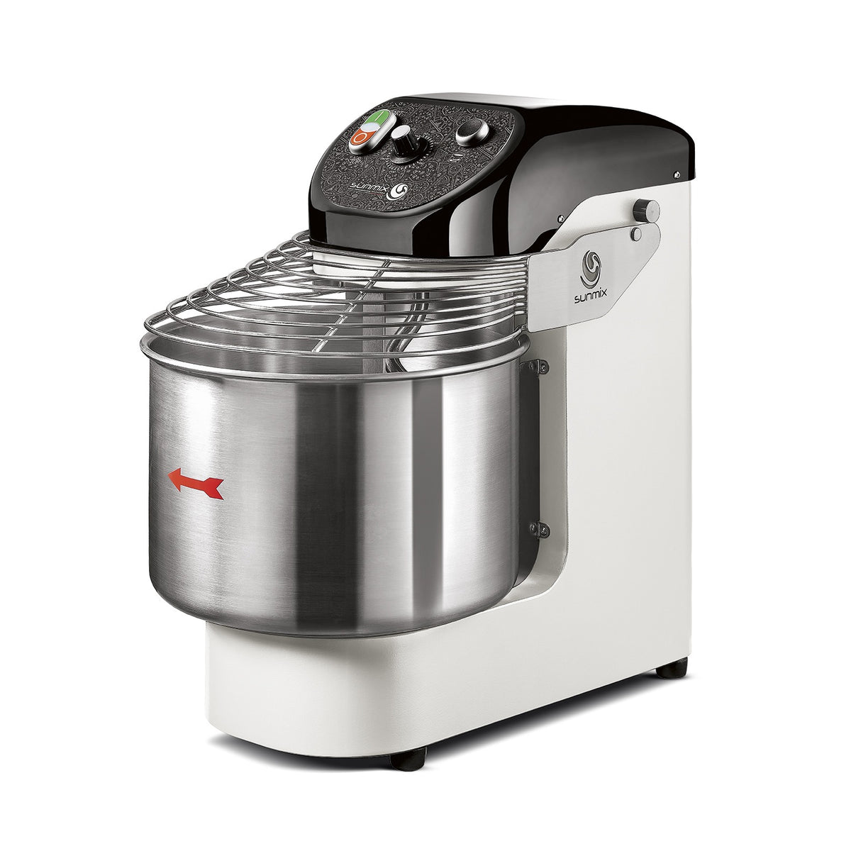 Sunmix EASY15 19 Qt Spiral Dough Mixer, 33 lb Dough Capacity, Fixed Bowl, Variable Speed With Reverse, 110V