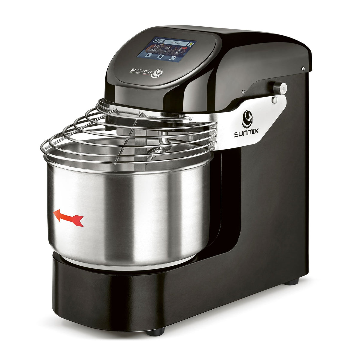 Sunmix EVO6 8.5 Qt Spiral Dough Mixer, 13 lb Dough Capacity, Touchscreen Controls, Variable Speed With Reverse, 110V
