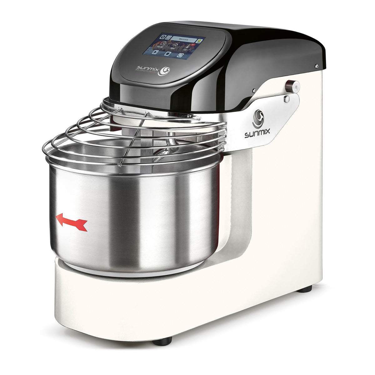 Sunmix EVO6 8.5 Qt Spiral Dough Mixer, 13 lb Dough Capacity, Touchscreen Controls, Variable Speed With Reverse, 110V
