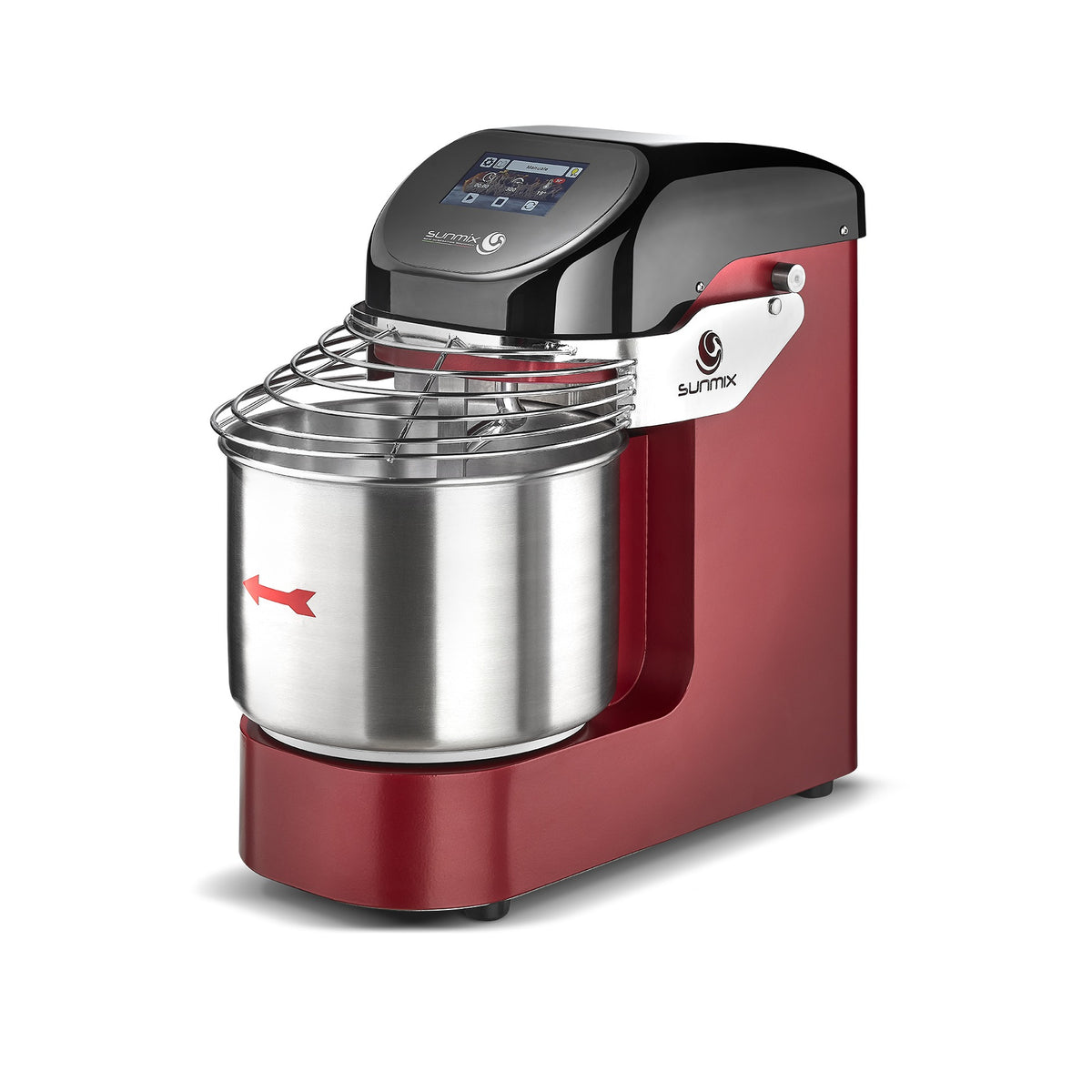 Sunmix EVO10 13 Qt Spiral Dough Mixer, 22 lb Dough Capacity, Touchscreen Controls, Variable Speed With Reverse, 110V
