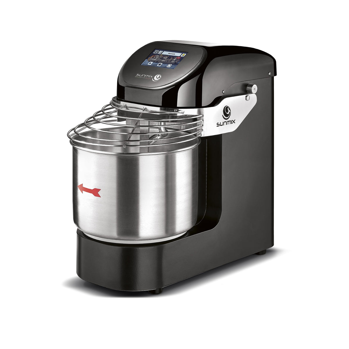 Sunmix EVO10 13 Qt Spiral Dough Mixer, 22 lb Dough Capacity, Touchscreen Controls, Variable Speed With Reverse, 110V