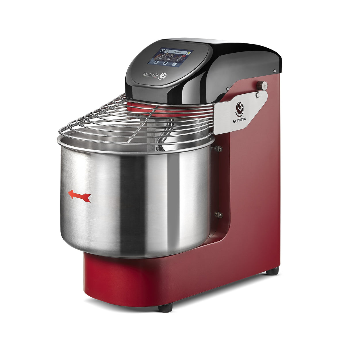 Sunmix EVO20 26 Qt Spiral Dough Mixer, 44 lb Dough Capacity, Touchscreen Controls, Variable Speed With Reverse, 230V Single Phase
