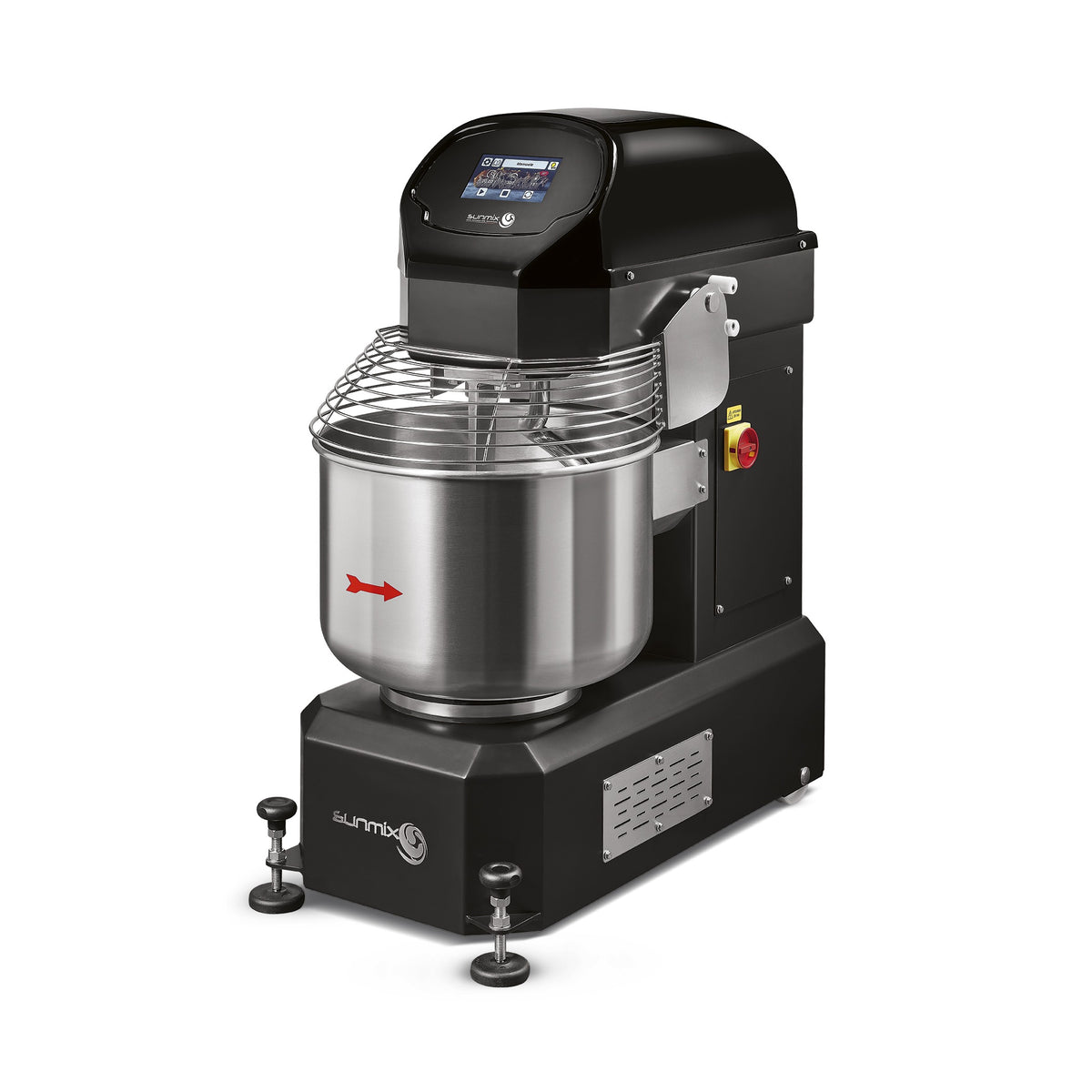 Sunmix SMART 50 70 Qt Spiral Dough Mixer, 110 lb Dough Capacity, Touchscreen Controls, Variable Speed With Reverse, 230V Single Phase