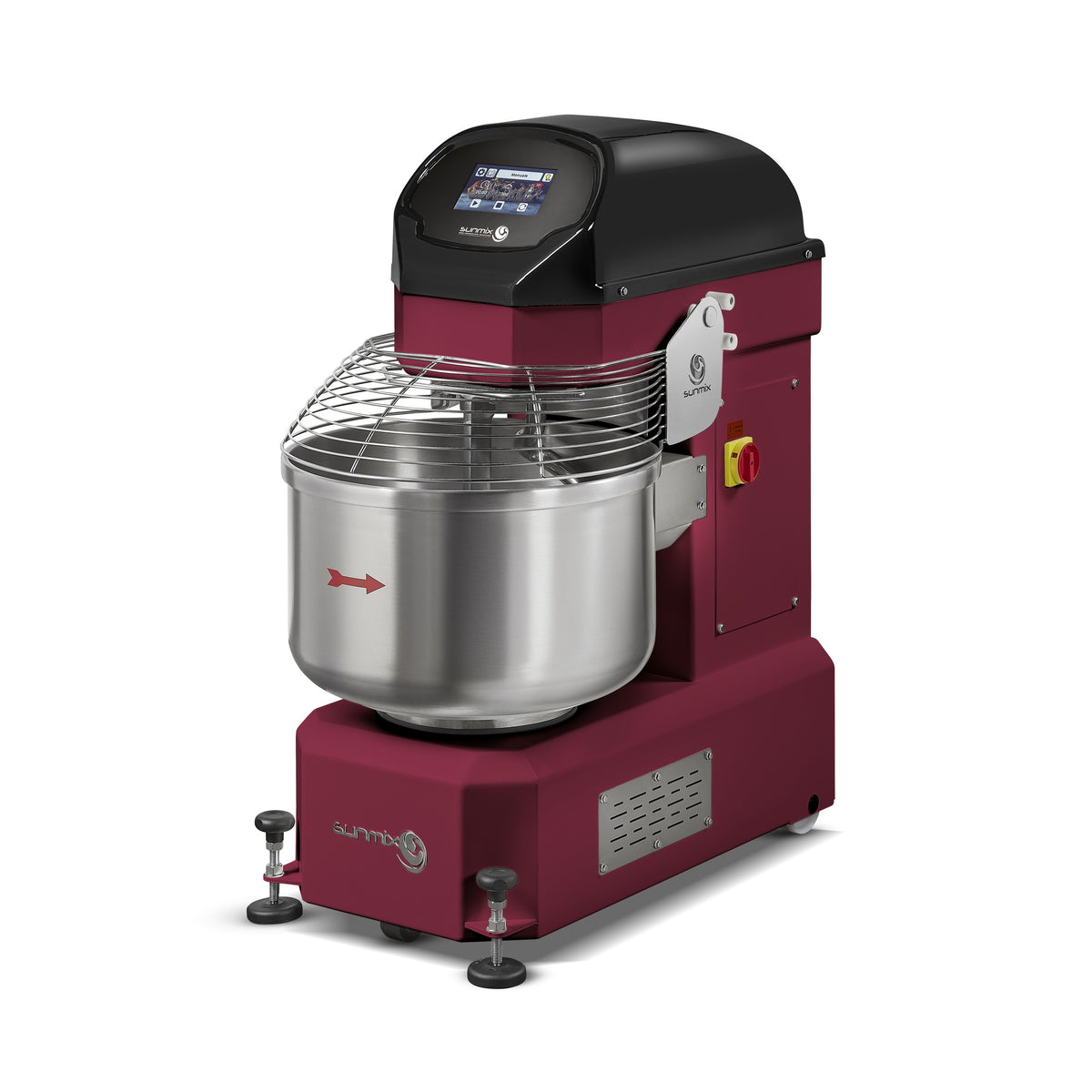 Sunmix SMART 60 85 Qt Spiral Dough Mixer, 132 lb Dough Capacity, Touchscreen Controls, Variable Speed With Reverse, 230V Single Phase