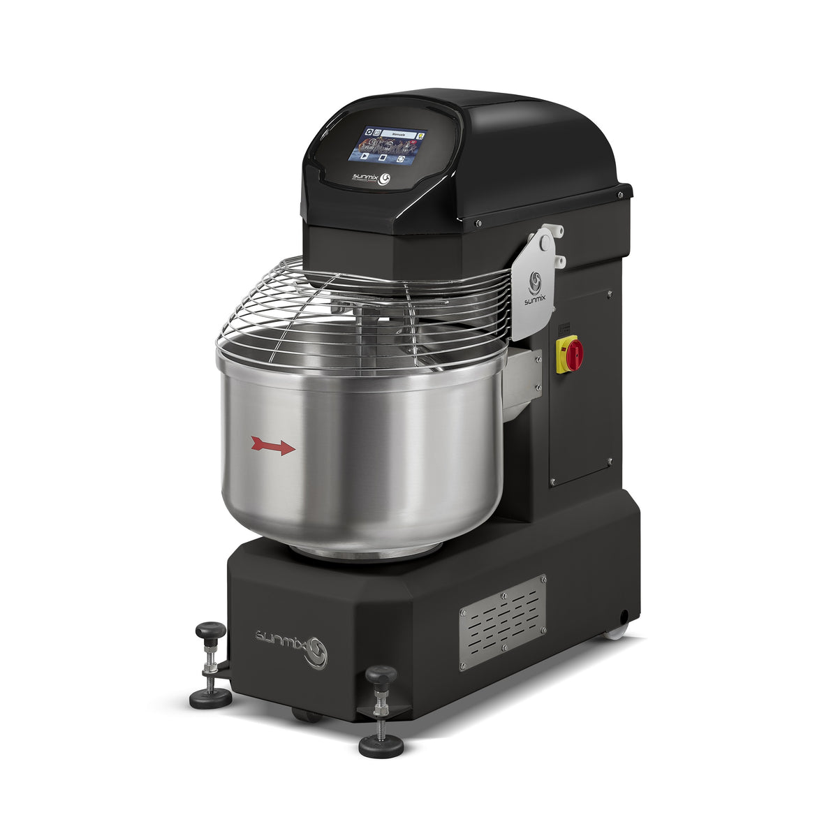Sunmix SMART 60 85 Qt Spiral Dough Mixer, 132 lb Dough Capacity, Touchscreen Controls, Variable Speed With Reverse, 230V Single Phase