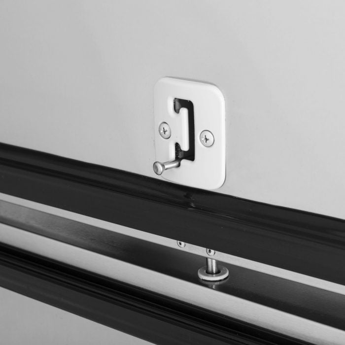 Turbo Air M3F24-2-N 2 Solid Half-Door Top Mount Freezer, 21.5 Cu. Ft.