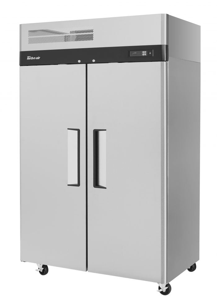 Turbo Air M3F47-2-N 2 Solid Door Top Mount Freezer, 42.1 Cu. Ft.