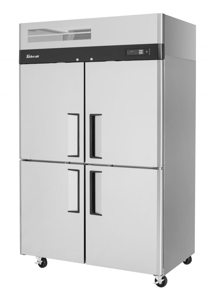 Turbo Air M3F47-4-N 4 Solid Half-Door Top Mount Freezer, 42.1 Cu. Ft.