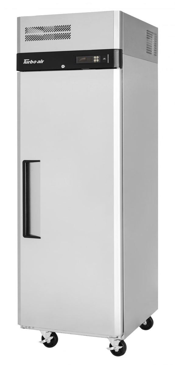 Turbo Air M3R19-1-N 1 Solid Door Top Mount Refrigerator, with Field Reversible Hinge, 18.7 Cu. Ft.