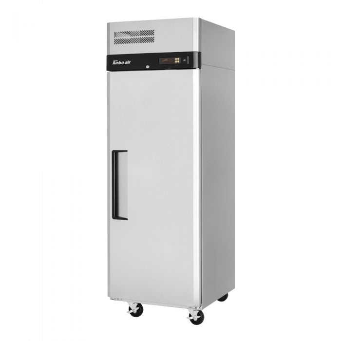 Turbo Air M3R24-1-N 1 Solid Door Top Mount Refrigerator, with Field Reversible Hinge, 21.6 Cu. Ft.