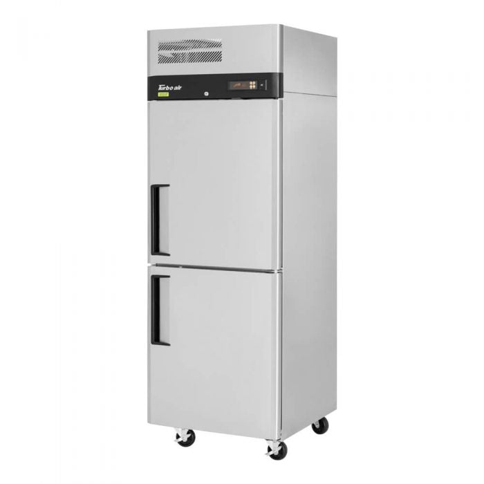 Turbo Air M3R24-2-N 2 Solid Half-Door Top Mount Refrigerator, 21.5 Cu. Ft.