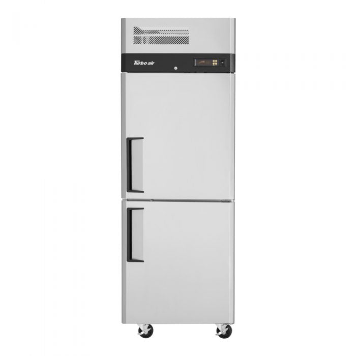 Turbo Air M3R24-2-N 2 Solid Half-Door Top Mount Refrigerator, 21.5 Cu. Ft.