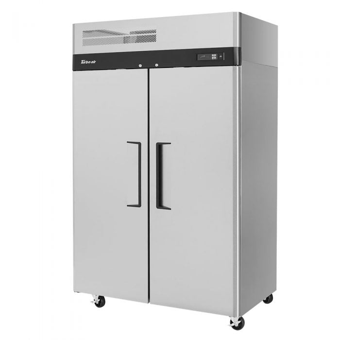 Turbo Air M3R47-2-N 2 Solid Door Top Mount Refrigerator, 42.3 Cu. Ft.