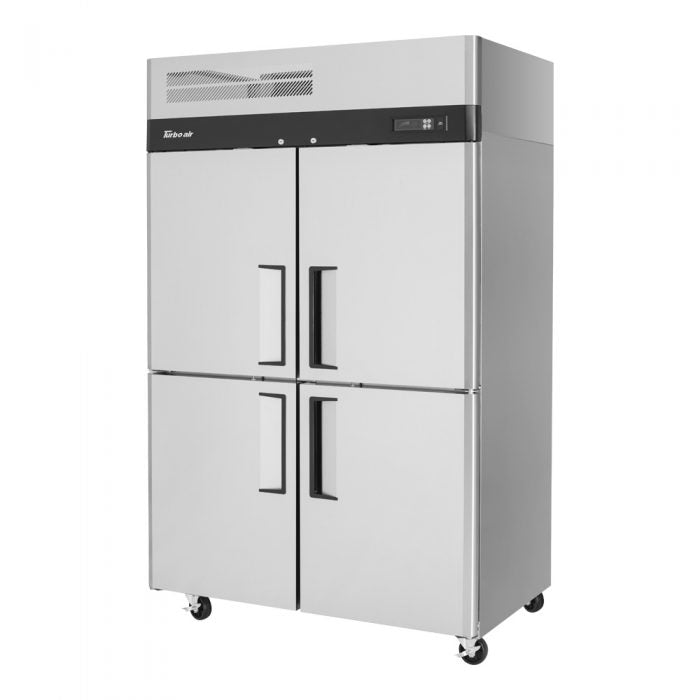 Turbo Air M3R47-4-N 4 Solid Half-Door Top Mount Refrigerator, 42.1 Cu. Ft.