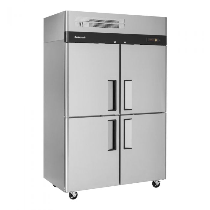 Turbo Air M3R47-4-N 4 Solid Half-Door Top Mount Refrigerator, 42.1 Cu. Ft.