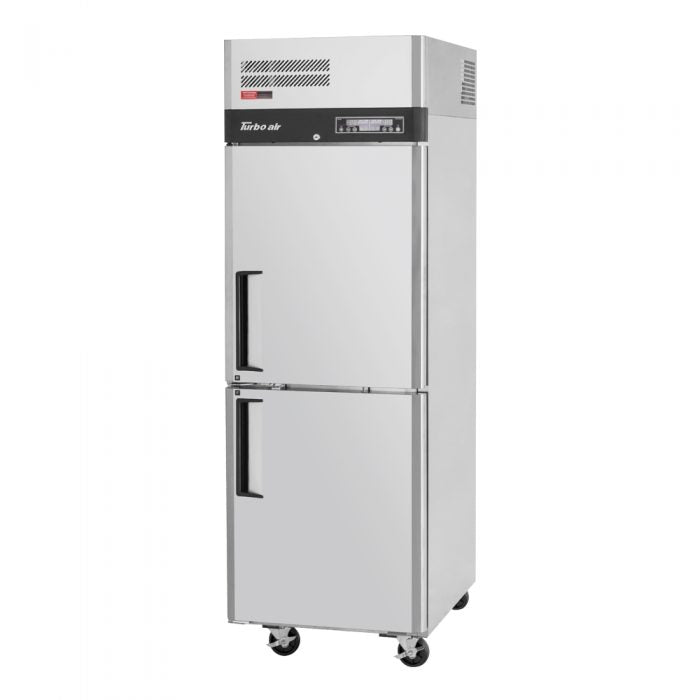 Turbo Air M3RF19-2-N 2 Half-Door Dual Temp, Top Mount Refrigerator & Freezer, 8.39 Cu. Ft.