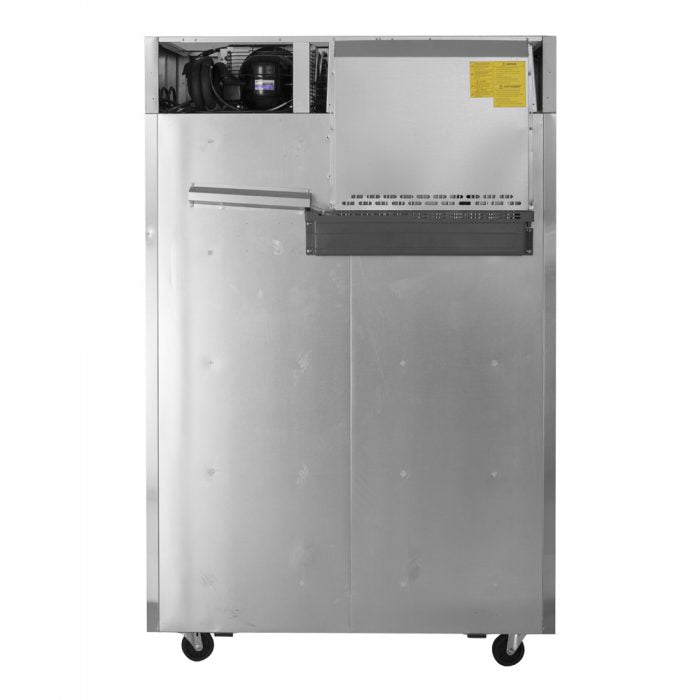 Turbo Air M3RF45-2-N 2 Solid Door Dual Temp, Top Mount Refrigerator & Freezer