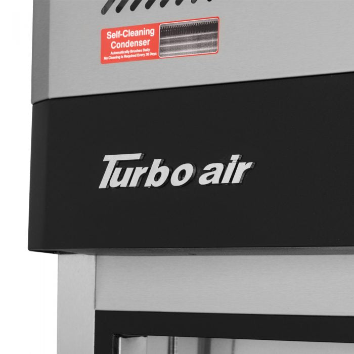 Turbo Air M3RF45-2-N 2 Solid Door Dual Temp, Top Mount Refrigerator & Freezer