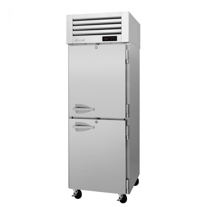 Turbo Air PRO-26-2H2 2 Solid Half-Door Heated Cabinet (208V)