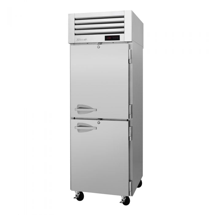 Turbo Air PRO-26-2H2-PT 4 Solid Half Door Pass-Thru  Heated Cabinet (208V)