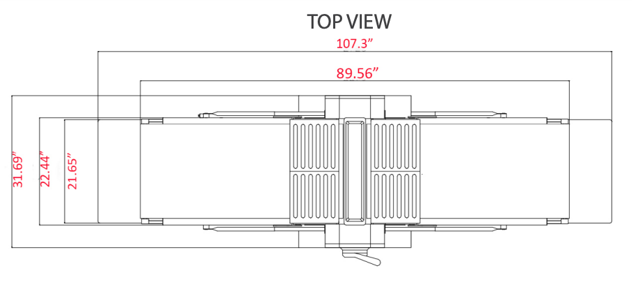 Prepline FSS-120 Stainless Steel Reversible 120v Floor Model Dough Sheeter
