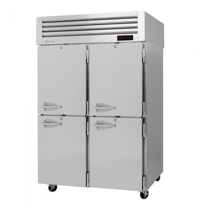 Turbo Air PRO-50-4H-PT 8 Solid Half Door Pass-Thru  Heated Cabinet, 48.7 Cu. Ft.