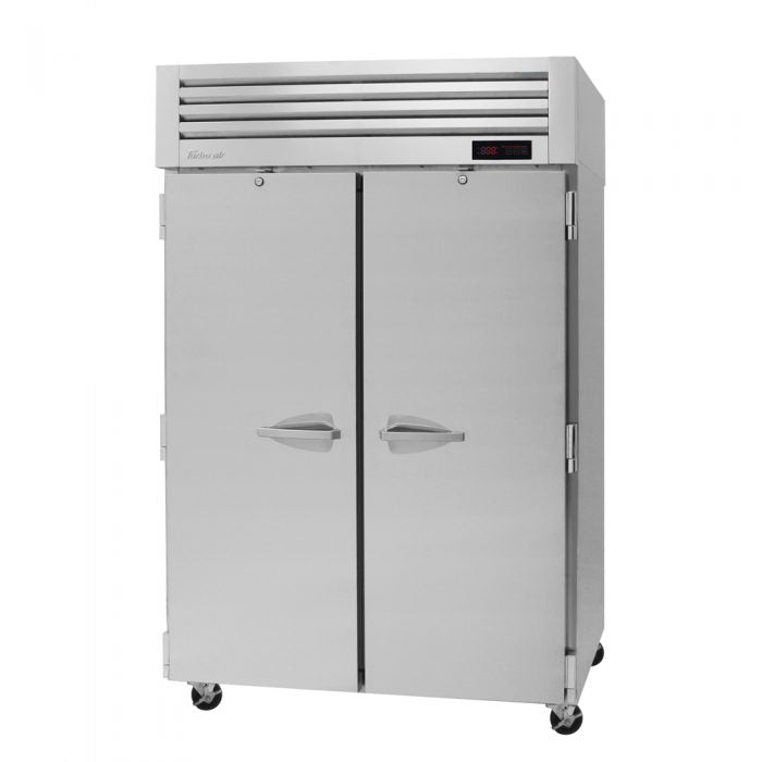 Turbo Air PRO-50H 2 Solid Door Heated Cabinet, 47.7 Cu. Ft.