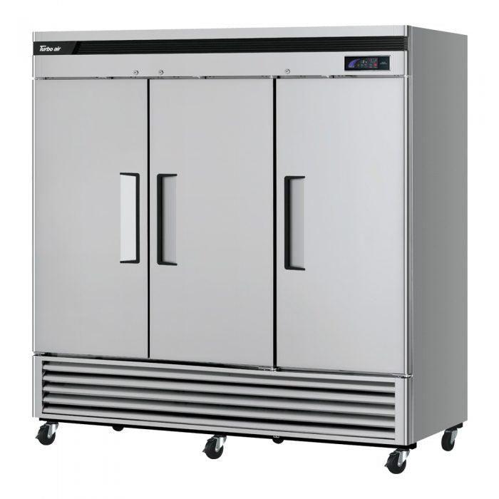 Turbo Air TSF-72SD-N 3 Solid Door Freezer, Bottom Mount, 63.8 Cu. Ft.