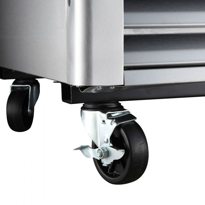 Turbo Air TSR-23GSD-N6 1 Glass Door Refrigerator, Bottom Mount, 20 Cu. Ft.