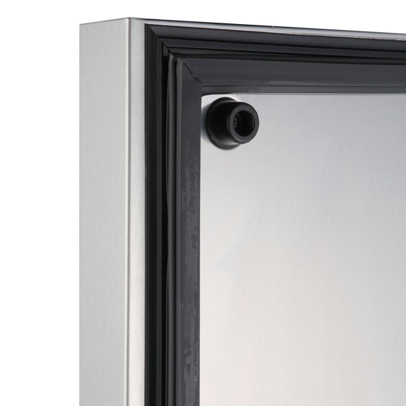 Turbo Air TSR-35SD-N Super Deluxe Reach-In Refrigerator, Two Solid Doors, 29 Cubic Feet