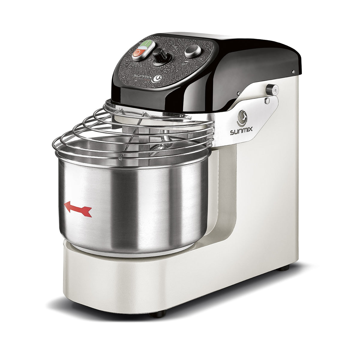 Sunmix EASY6 8.5 Qt Spiral Dough Mixer, 13 lb Dough Capacity, Fixed Bowl, Variable Speed With Reverse, 110V