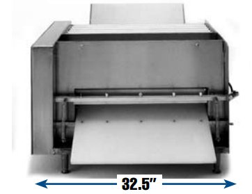 Acme DMX Bench Sheeter Single Pass 2 Rollers - TheChefStore.Com