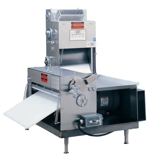 Acme PR - 7 Pizza Roller Double Pass, 4 20" Wide Rollers, Left Discharge - TheChefStore.Com