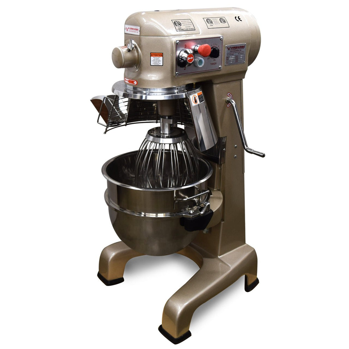 American Eagle AE - 30GA 30 Qt. Gold Series Mixer with Guard, 115V/1PH/60HZ, 3 Speeds - TheChefStore.Com